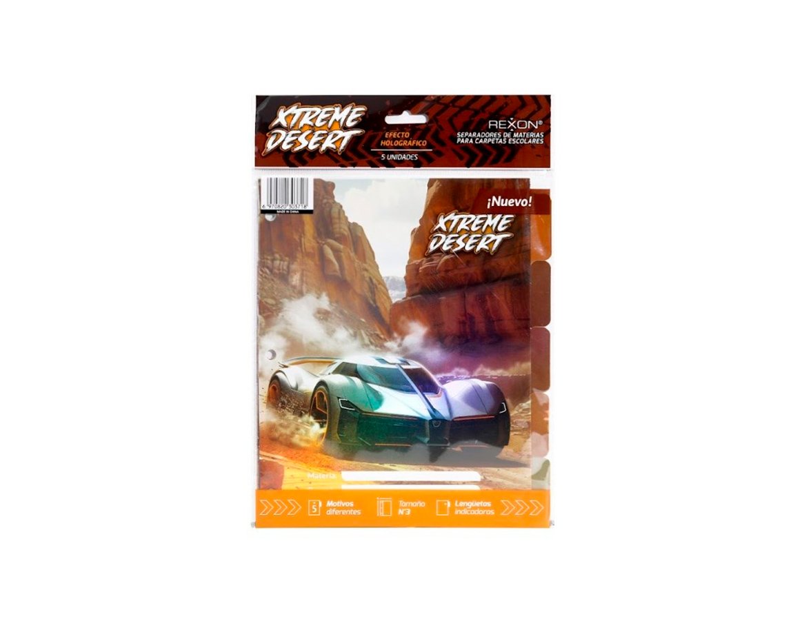 SEPARADOR REXON Nro 3 XTREME DESSERT