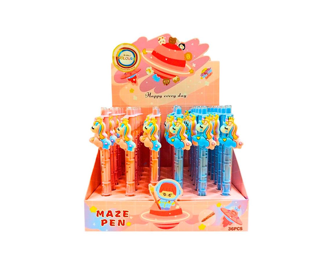 BOLIGRAFO COLOURS 26835 UNICORNIO CON JUEGO