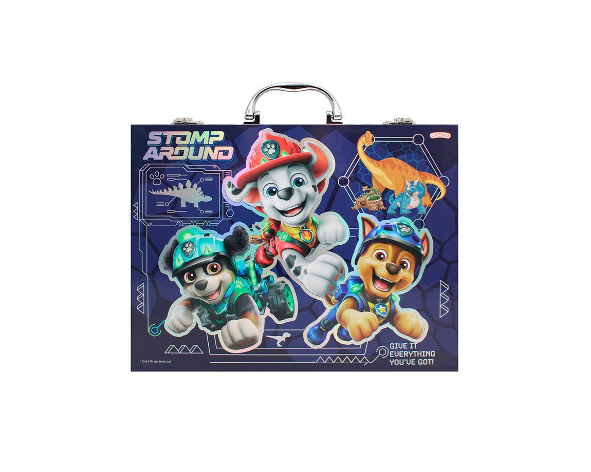 SET ARTE CRESKO PW404 PAW PATROL VALIJA 53 PCS