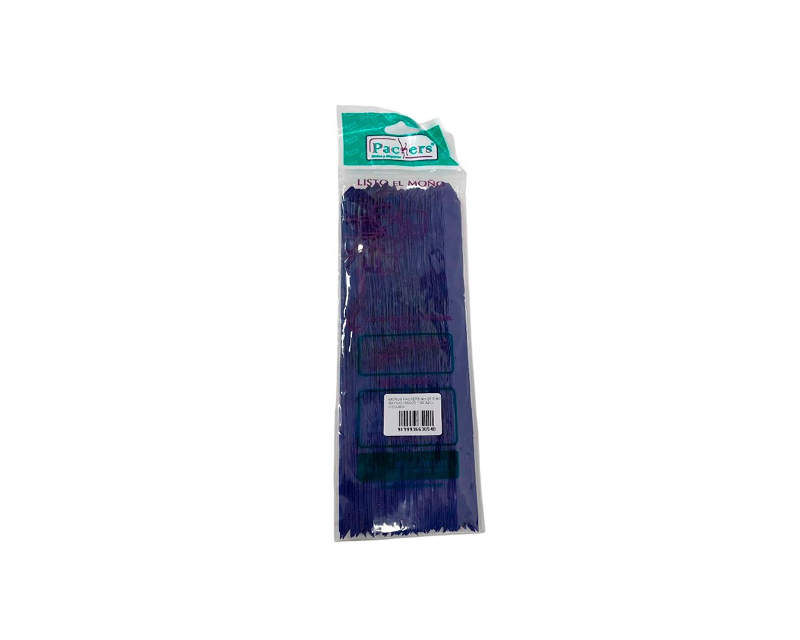 MOÑOS PACKERS Nro 40 MED RAPIDO OPACO x50 AZUL OSCURO