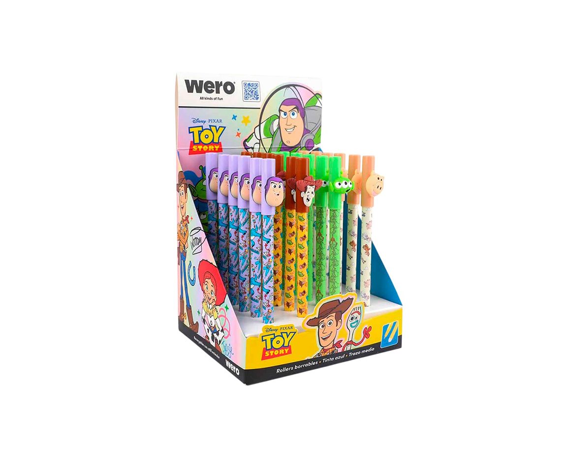 BOLIGRAFO WERO WE4226 BORRABLE TOY STORY