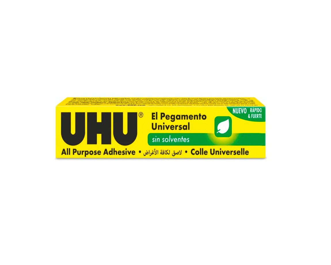 PEGAMENTOS UHU UNIVERSAL  20 ML. S/SOL
