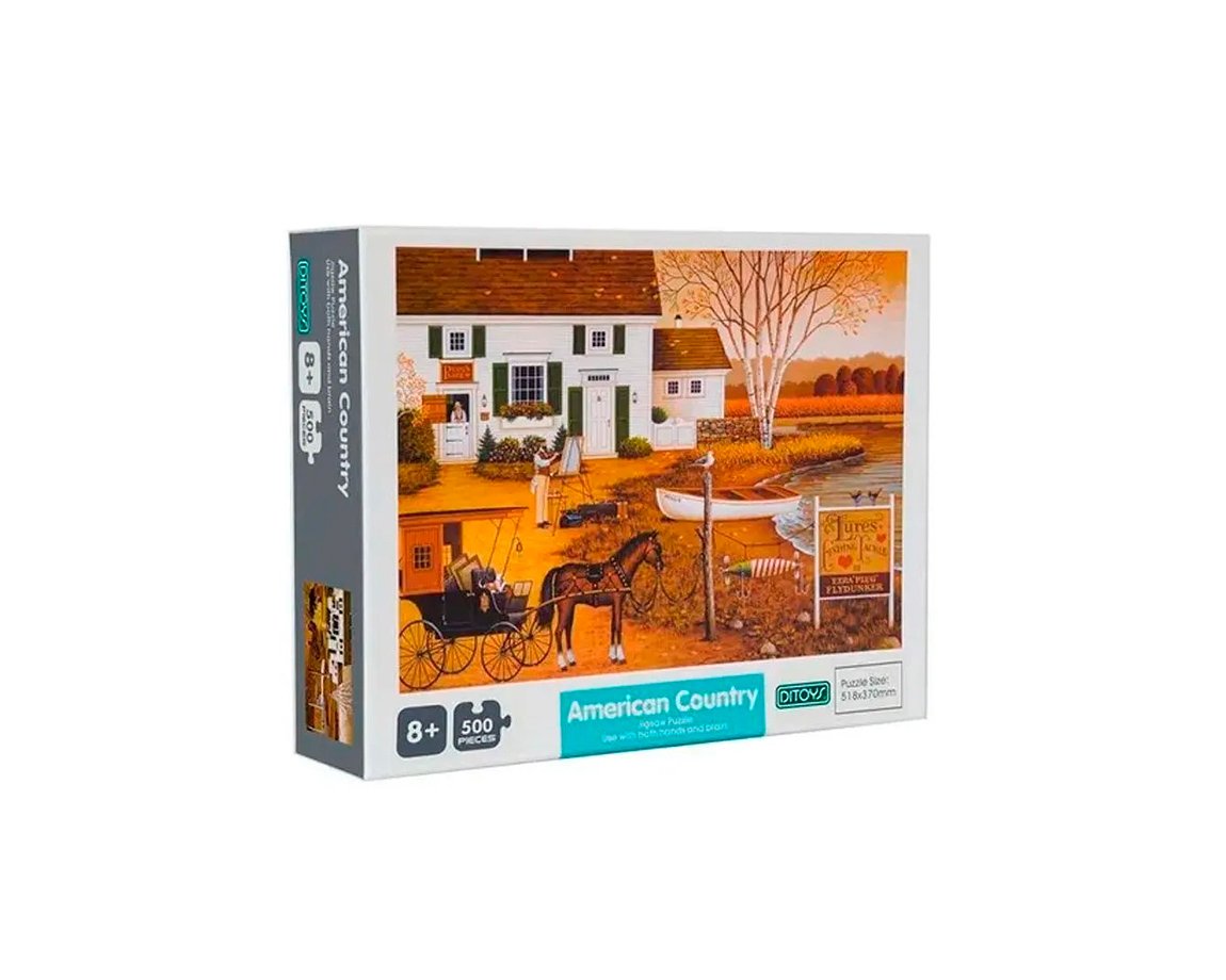 JUGUETE PUZZLE DITOYS 2409 500 PZAS