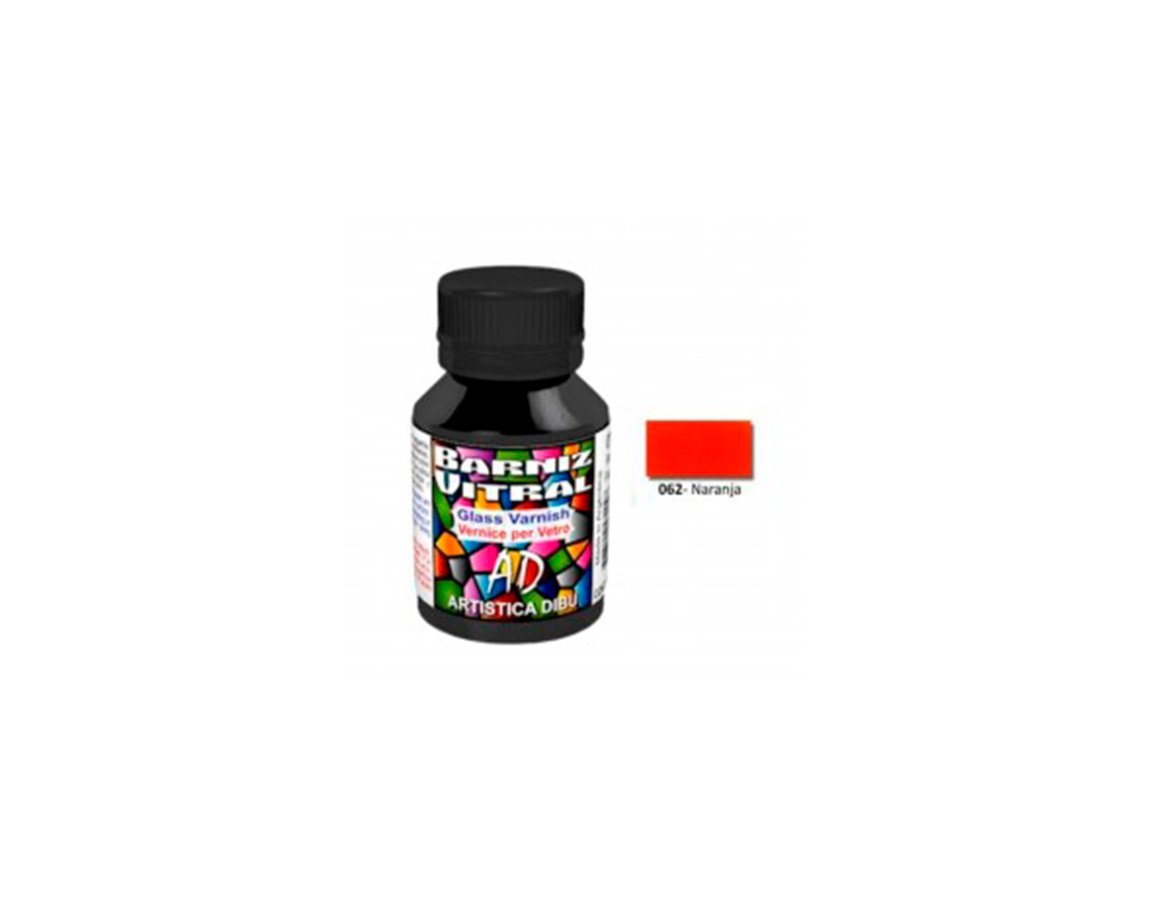 BARNIZ AD VITRAL 062 NARANJA x 50 ML