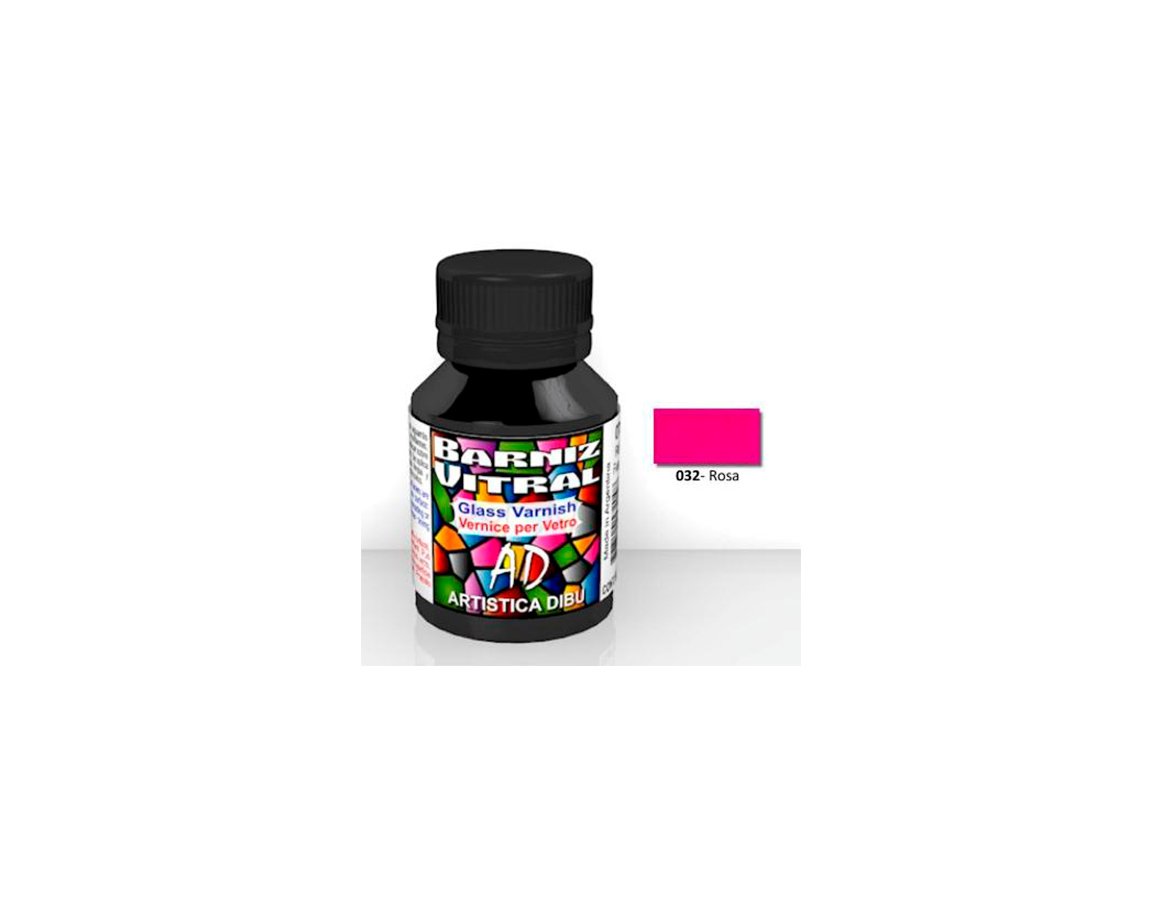 BARNIZ AD VITRAL 032 ROSA x 40 ML