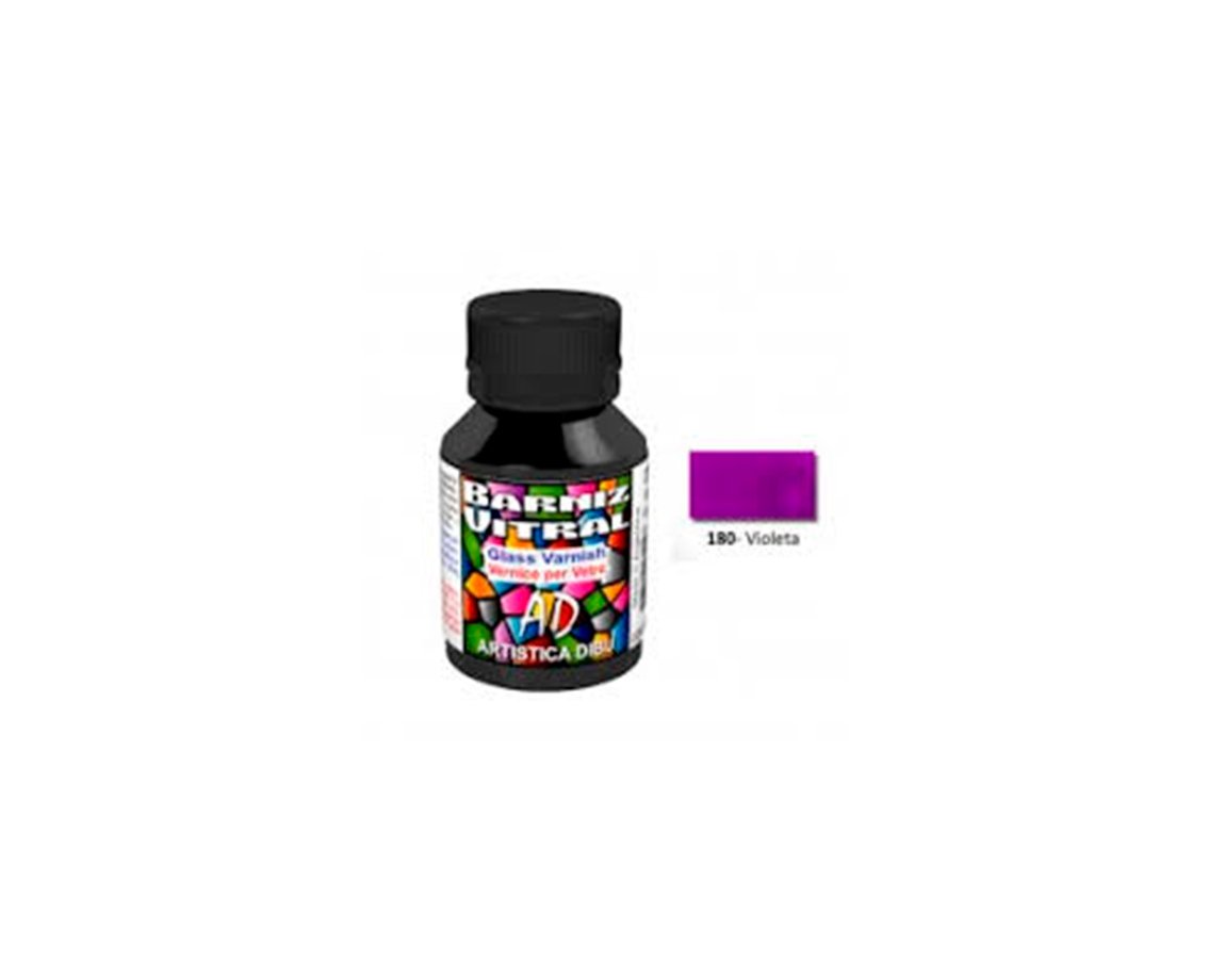 BARNIZ AD VITRAL 180 VIOLETA x 50 ML