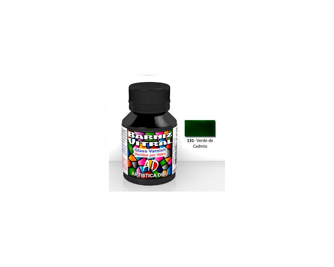 BARNIZ AD VITRAL 131 VERDE CADMIO x 50 ML