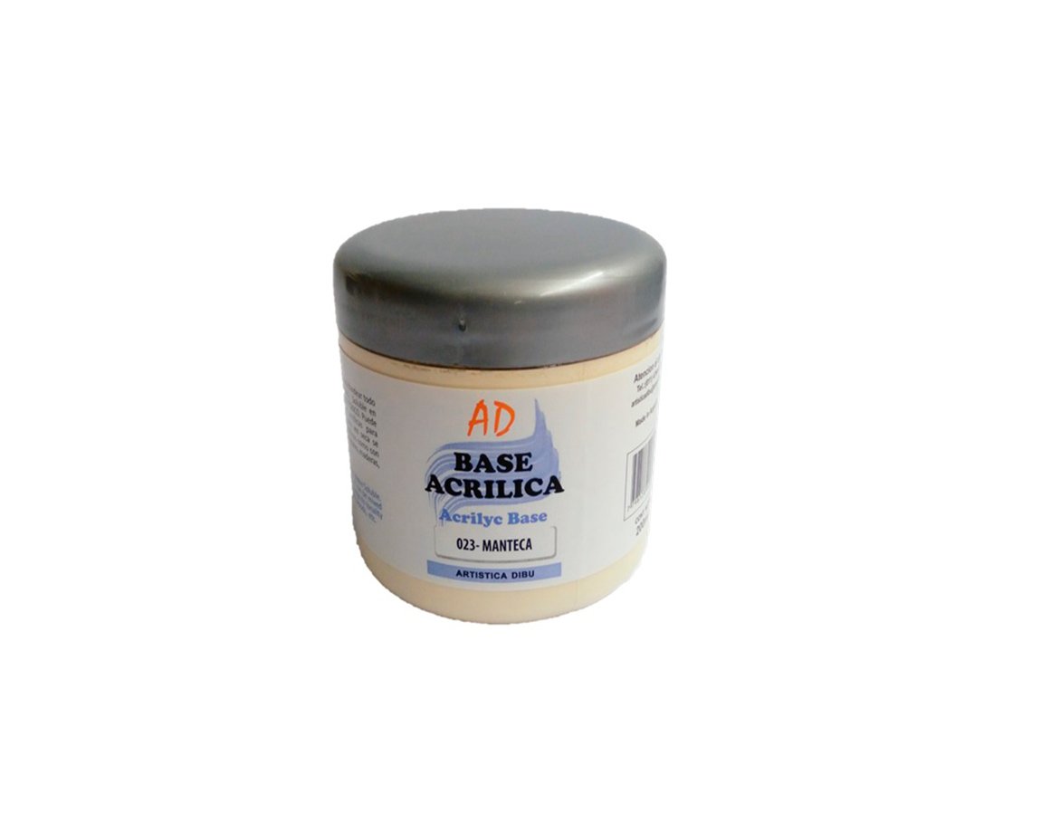BASE ACRILICA AD x 200CC 023 MANTECA