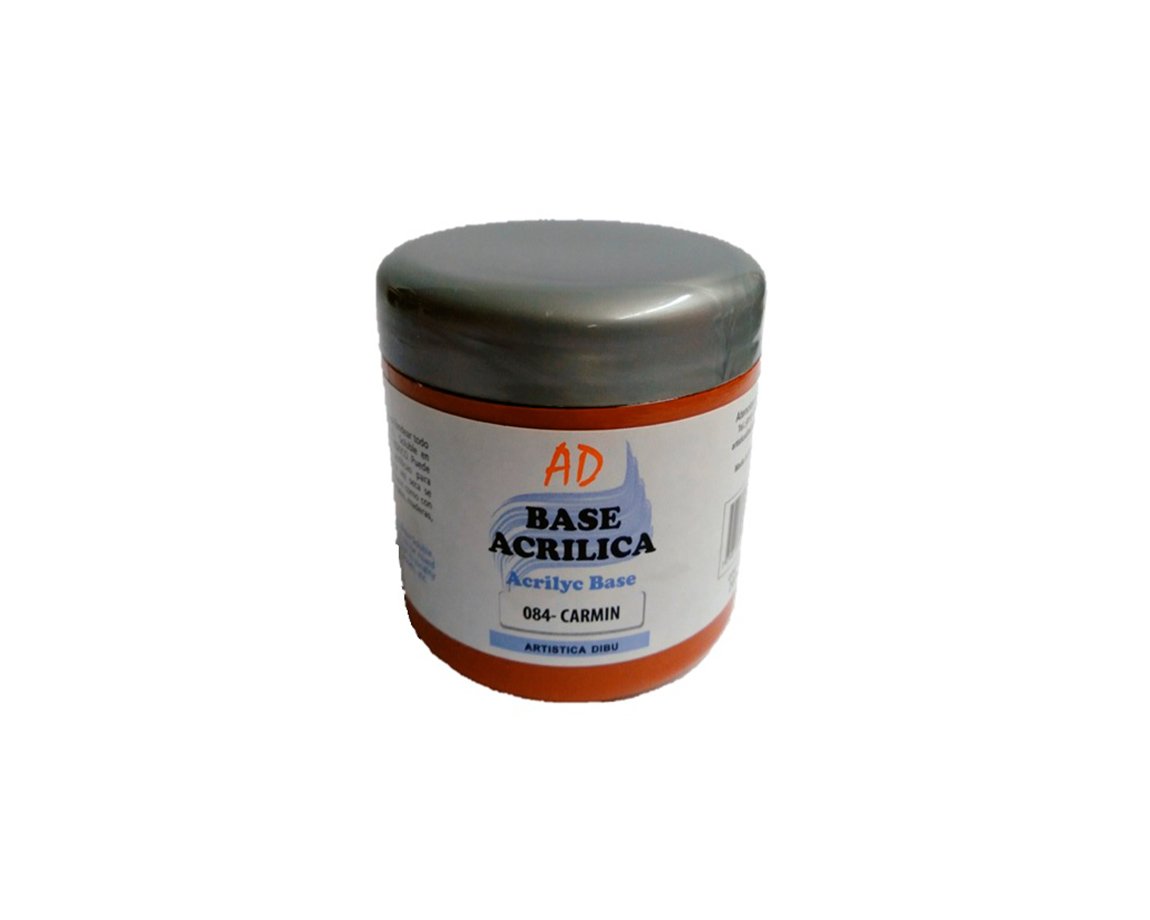 BASE ACRILICA AD x 200CC 084 CARMIN
