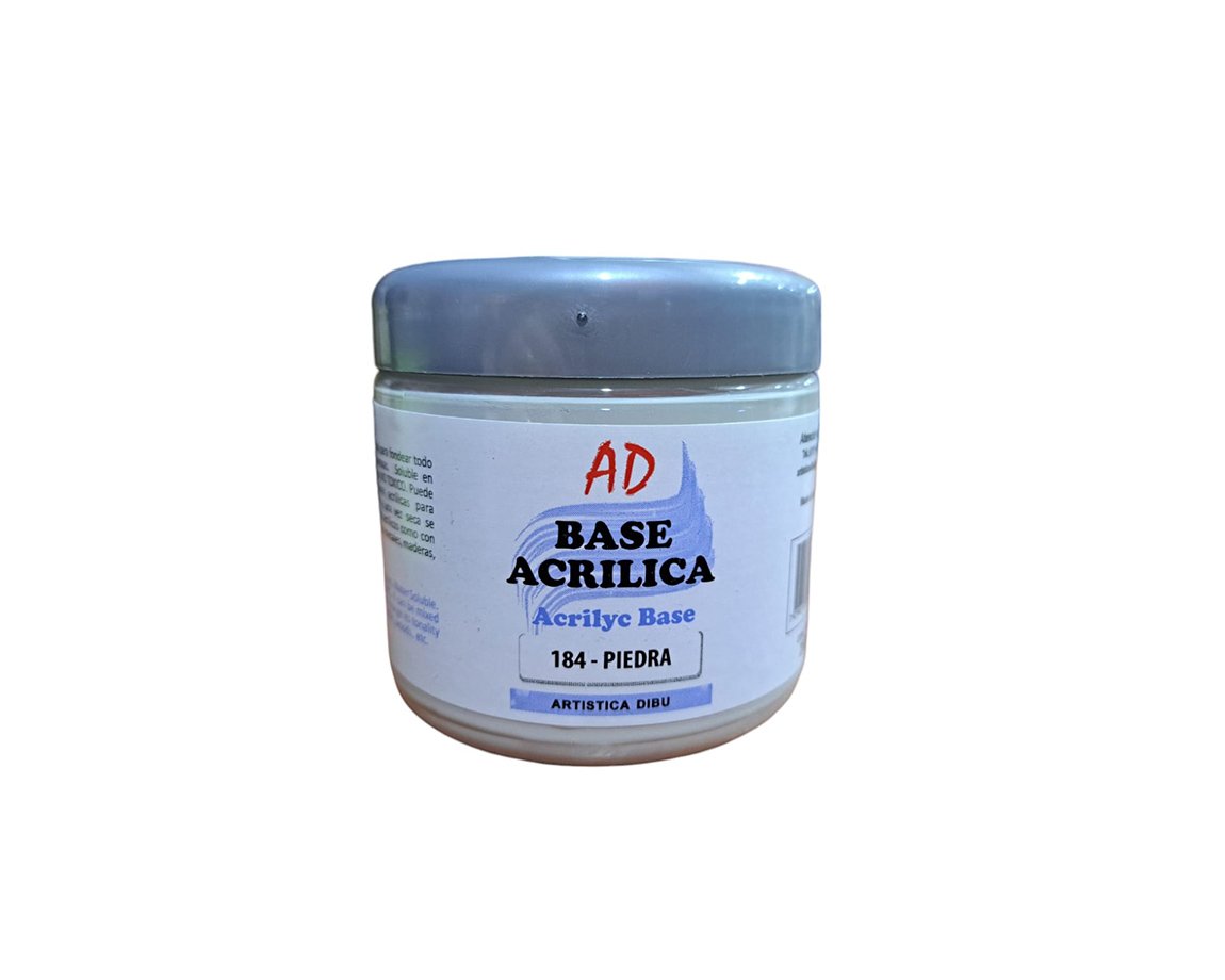 BASE ACRILICA AD x 200CC 184 PIEDRA
