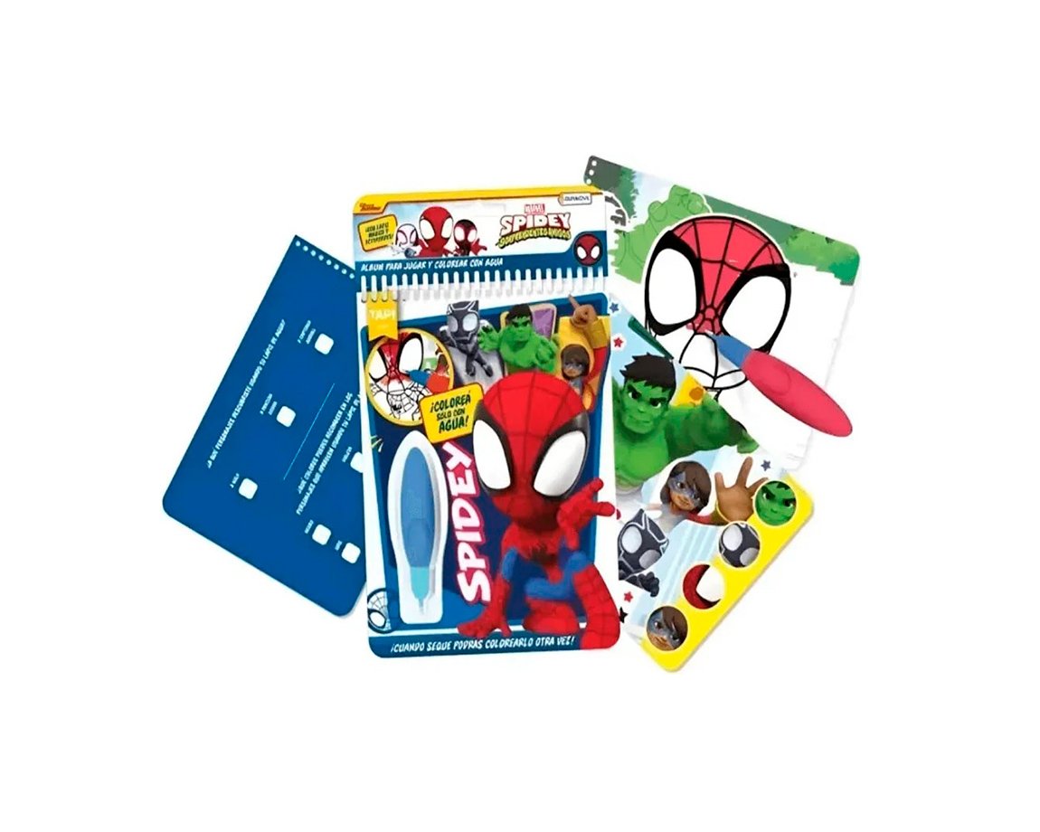 LIBRO ACTIVIDADES SPIDEY AGUA WOW VSP03309