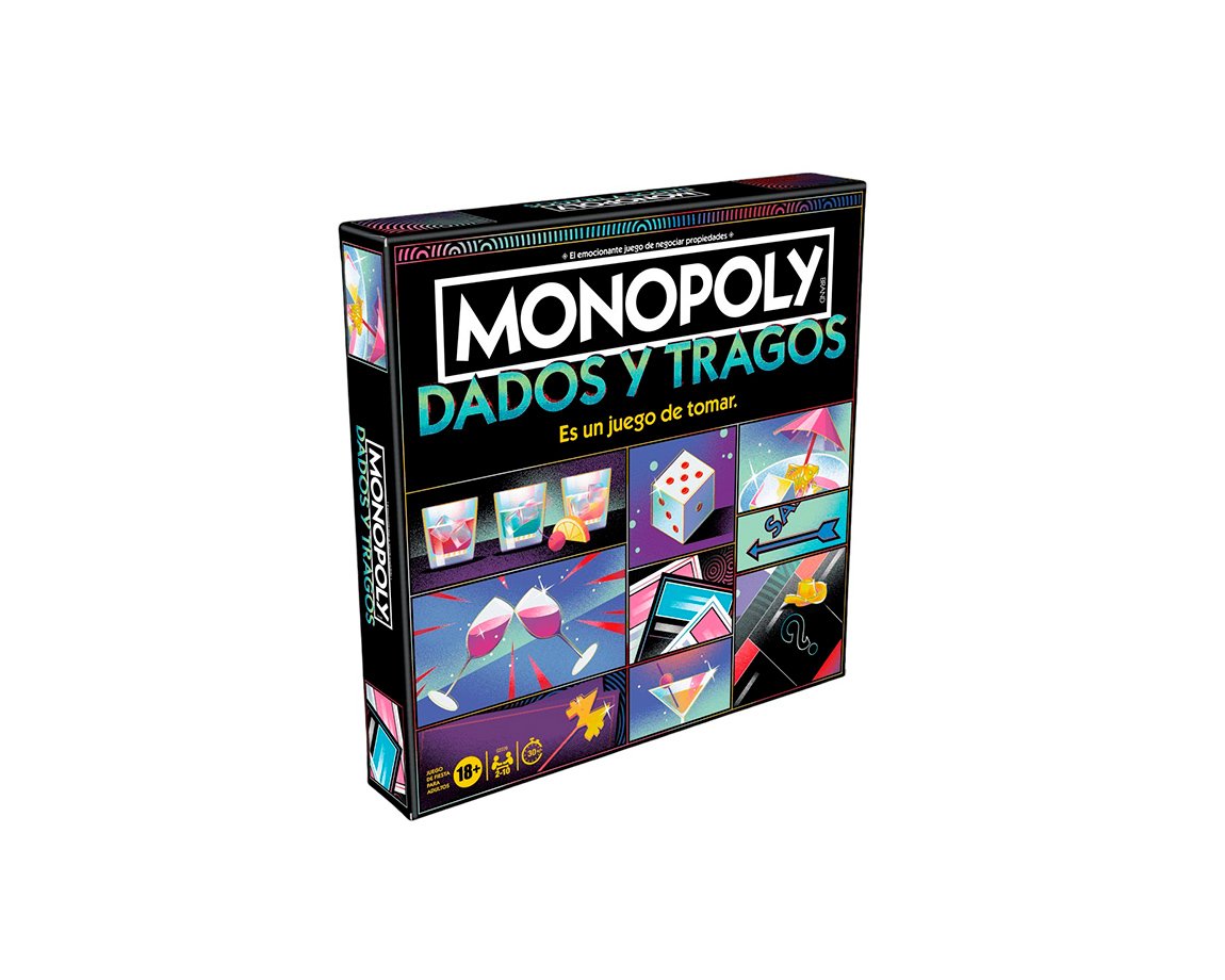 JUGUETE HASBRO G2226 FAMILY MONOPOLY JUEGO DE FIESTA