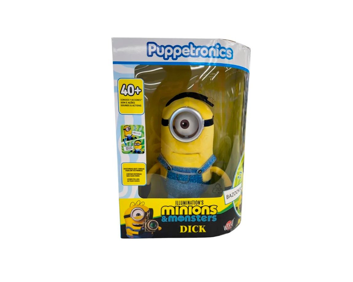 JUGUETE WABRO 59182 MUÑECO REAL FX MINIONS DICK