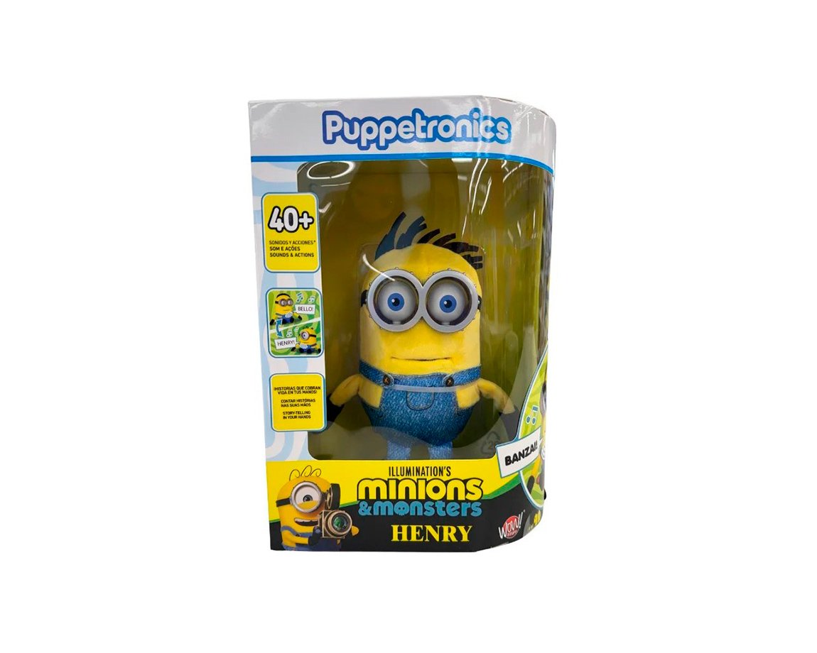 JUGUETE WABRO 59180 MUÑECO REAL FX MINIONS HENRY