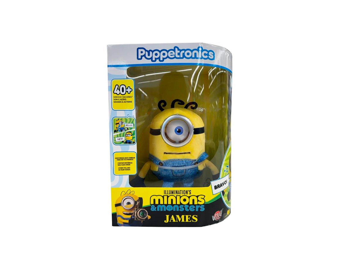 JUGUETE WABRO 59181 MUÑECO REAL FX MINIONS JAMES