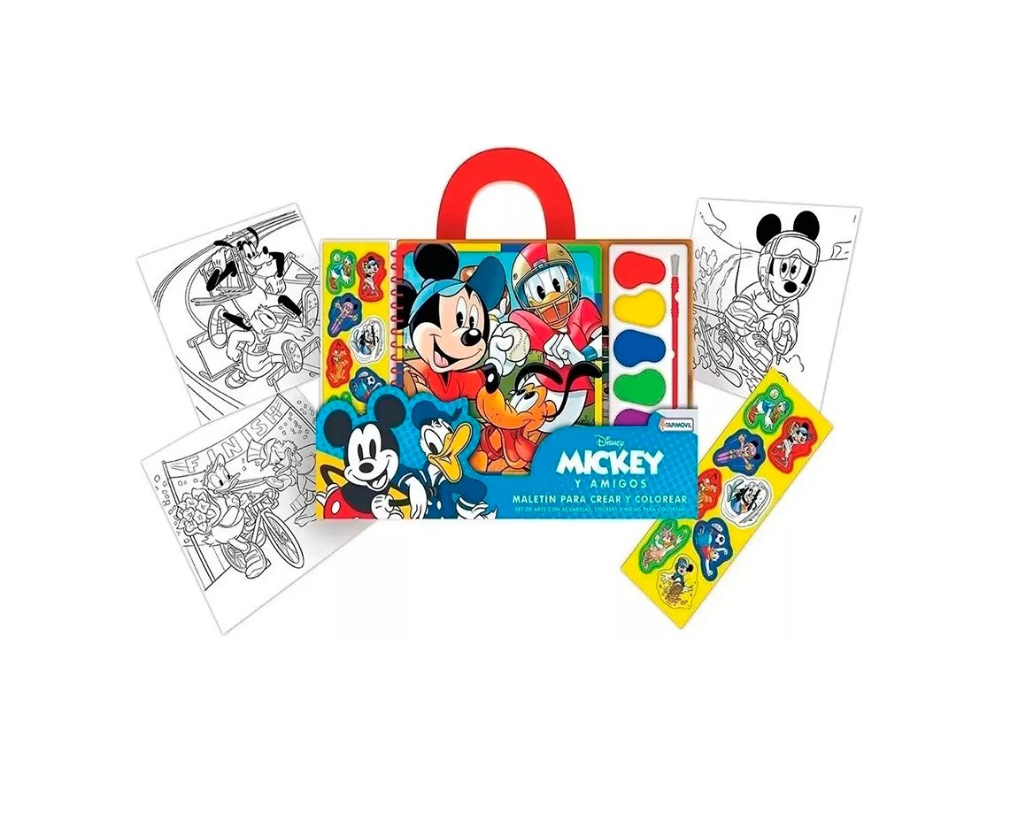 JUGUETE MICKEY/MINNIE 7693 MALETIN P/CREAR