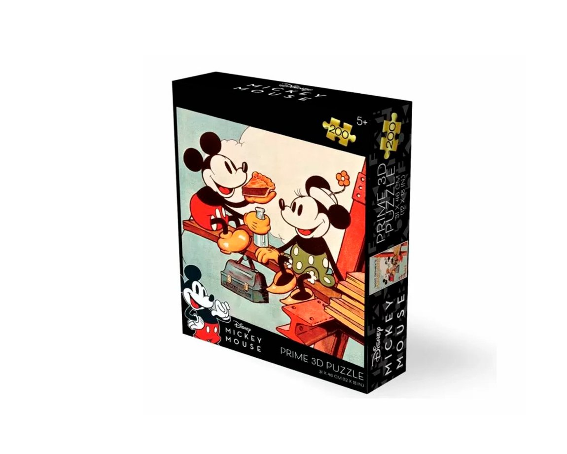 JUGUETE PUZZLE MICKEY MOUSE 3D 200P PMD011