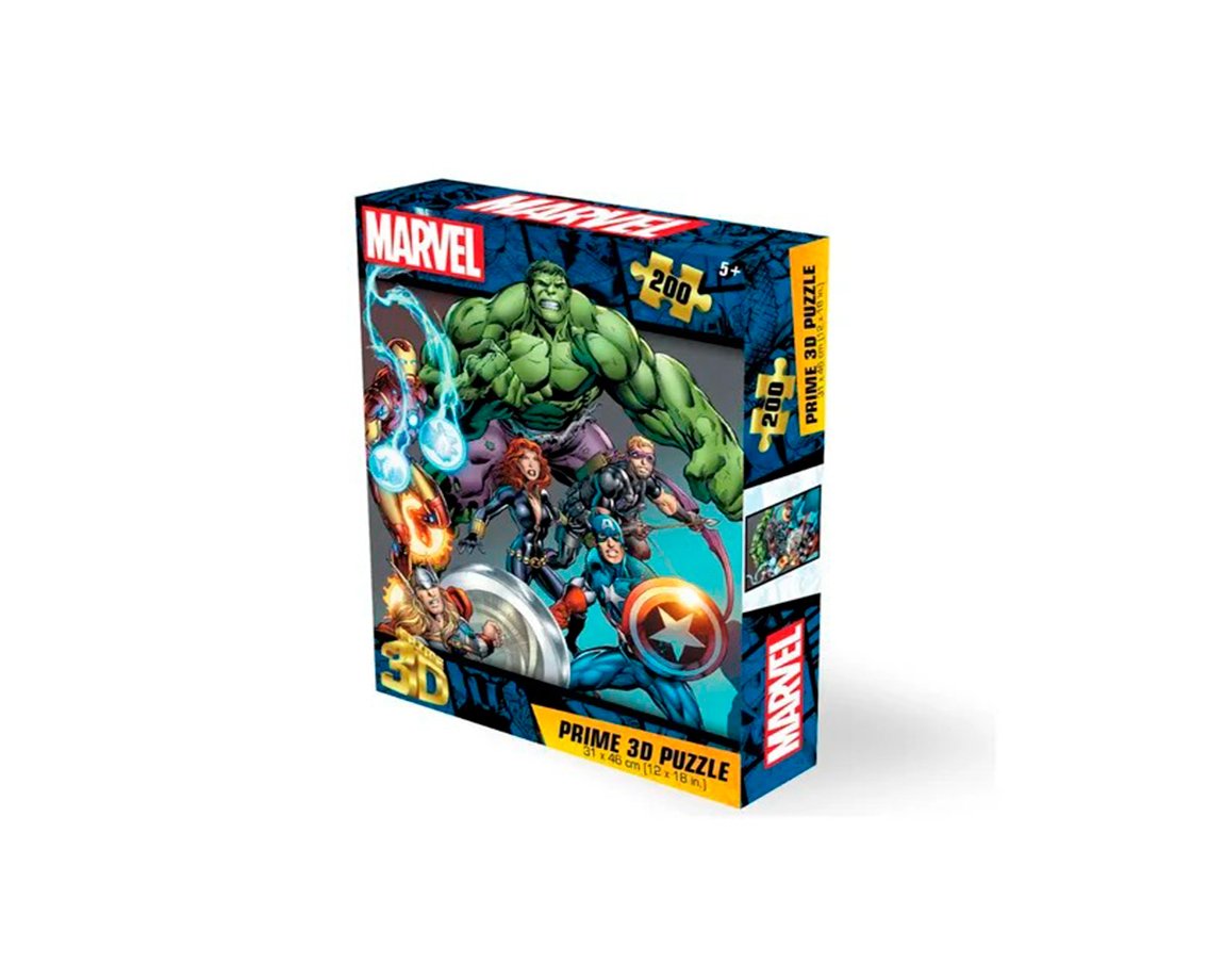 JUGUETE PUZZLE LOS VENGADORES 3D 200P PMD015