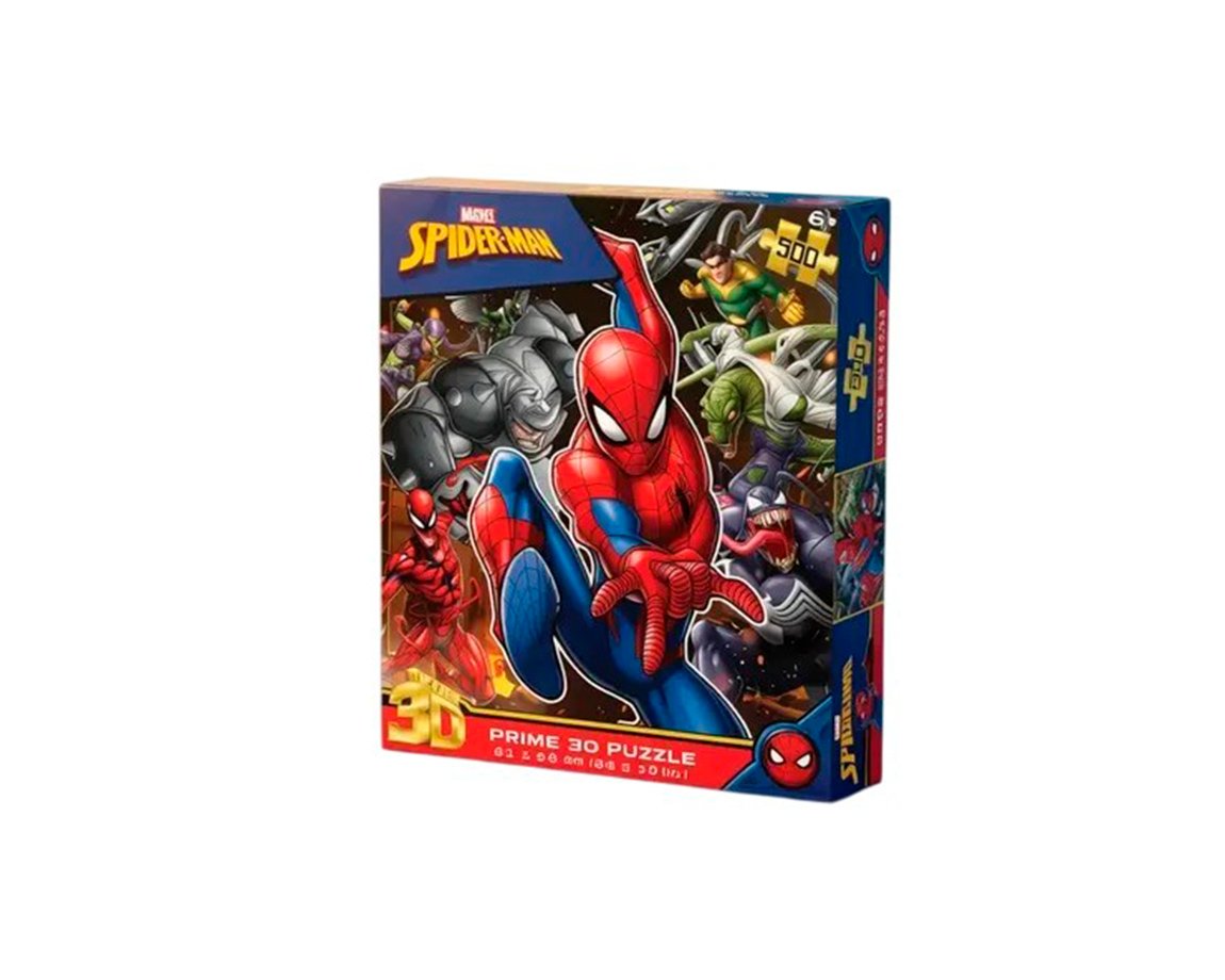 JUGUETE PUZZLE SPIDERMAN PRESENTE Y FUTURO 3D 500P PMD032