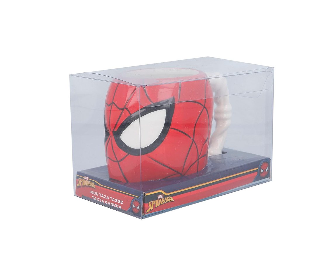 TAZA CERAMICA SPIDERMAN 3D 95786 414ML
