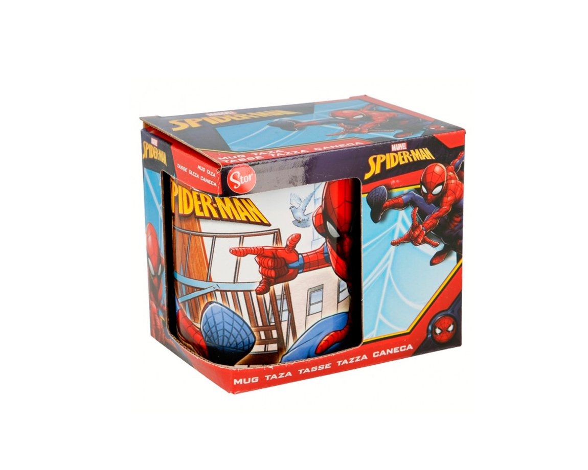 TAZA CERAMICA SPIDERMAN STREETS 78325 325ML