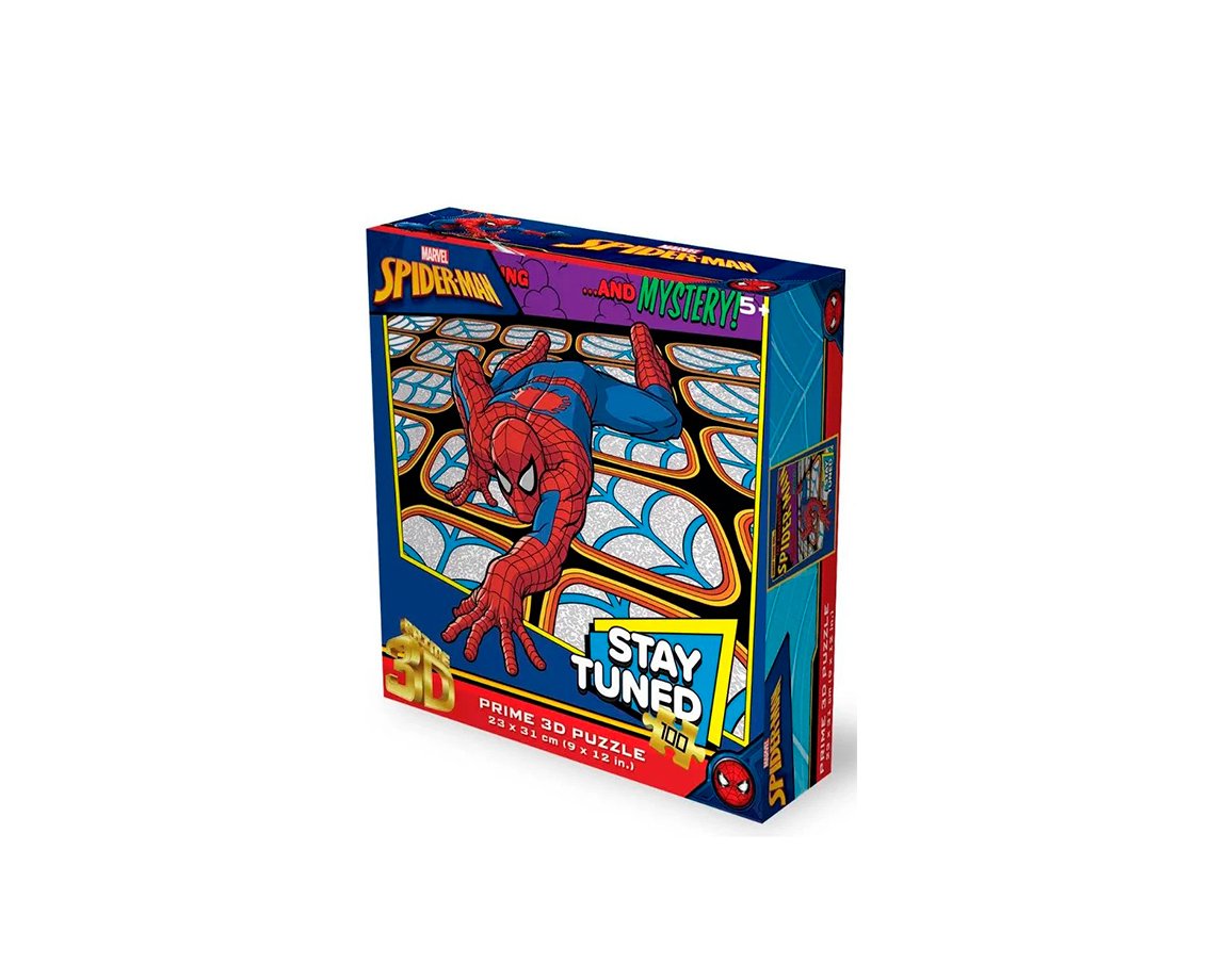 JUGUETE PUZZLE SPIDERMAN ADVENTURE 3D 100P PMD007