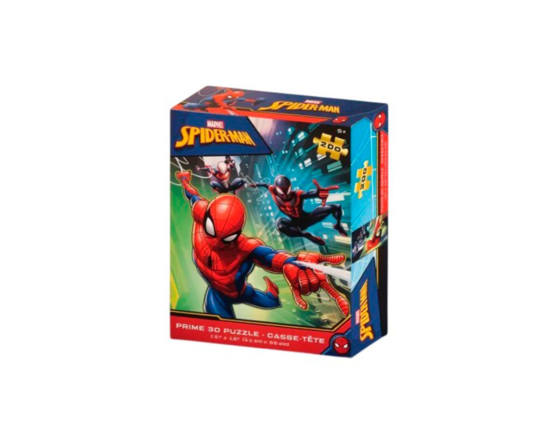 JUGUETE PUZZLE SPIDERMAN & SUS AMIGOS 3D 200P PMD016