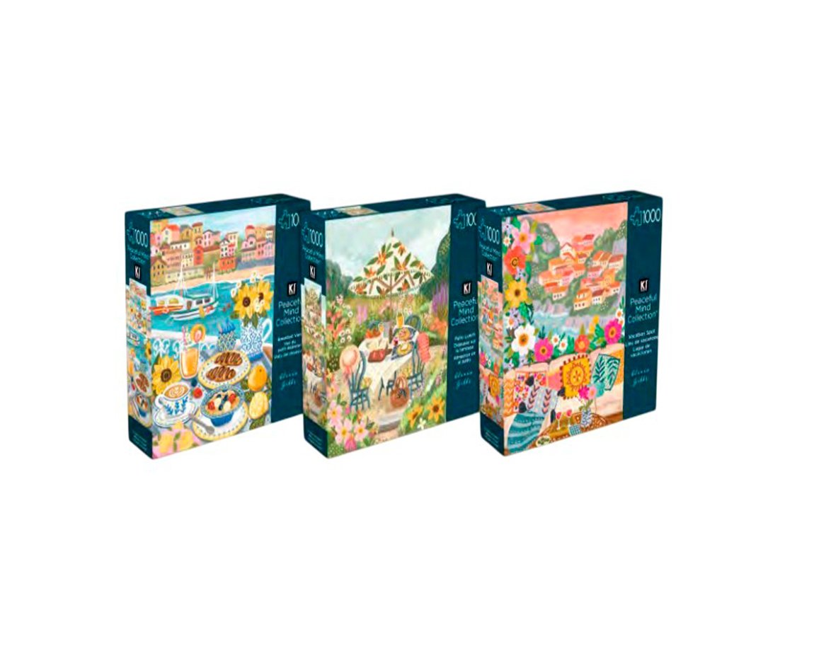 JUGUETE PUZZLE PAZ MENTAL 1000P 3 DISEÑOS KPZ012