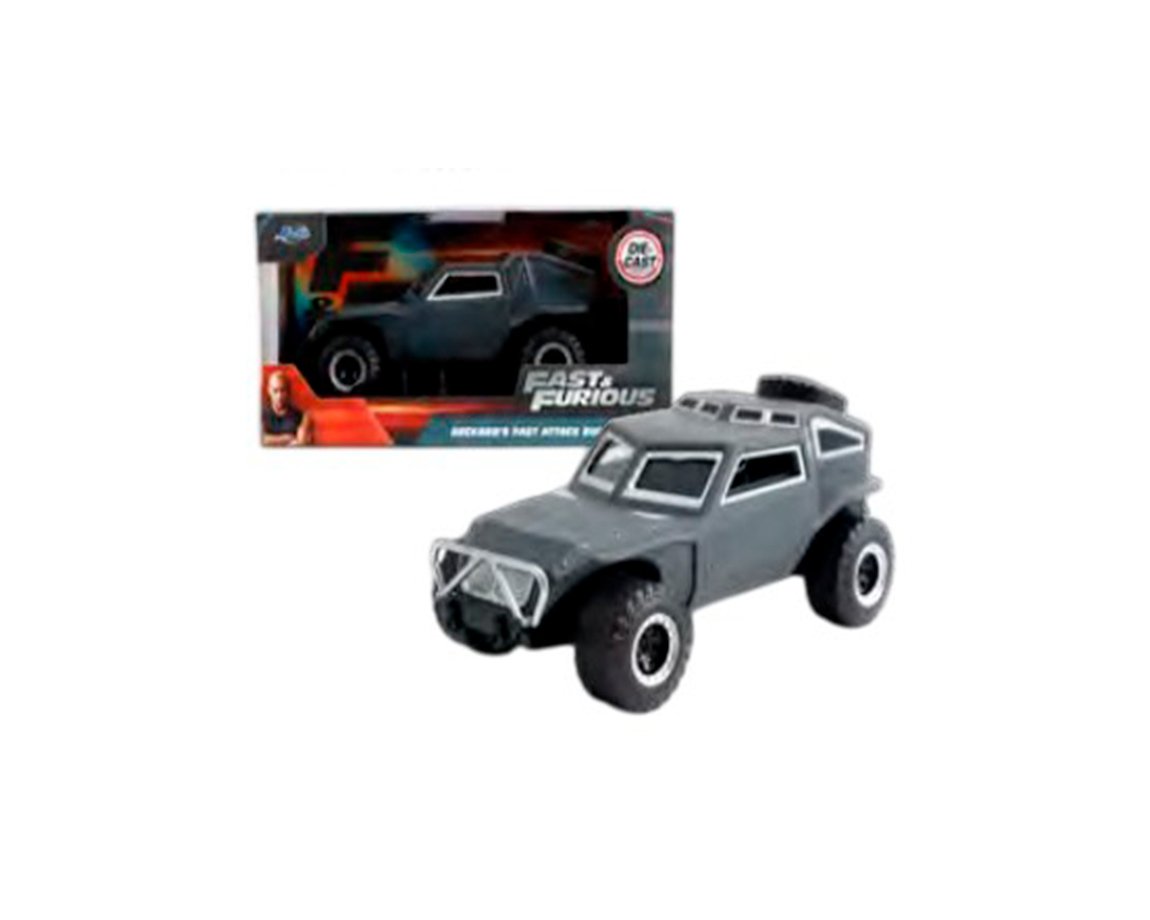 AUTO RAPIDO Y FURIOSO ATTACK BUGGY GRIS JDA012