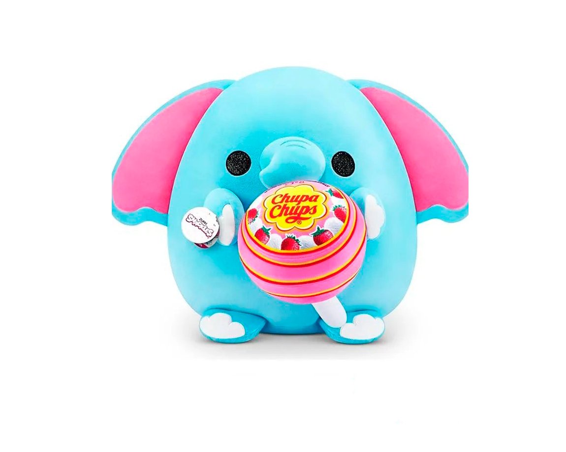 PELUCHE ZURU 8033/ 77511H ELEFANTE 35 CM SNACKLES