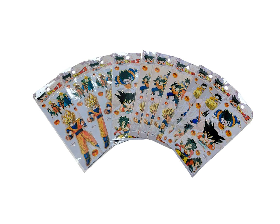 STICKERS DRAGON BALL x 10 U.