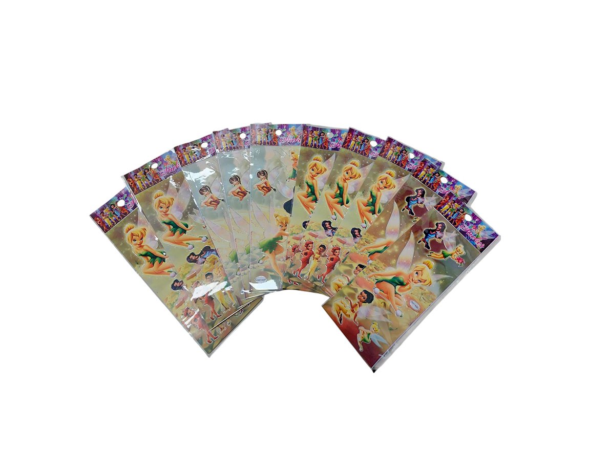 STICKERS TINKER BELL x 10 U.