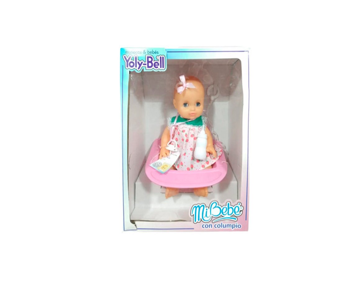 JUGUETE YOLY-BELL 128 MI BEBE #152 C/ ACCESORIOS