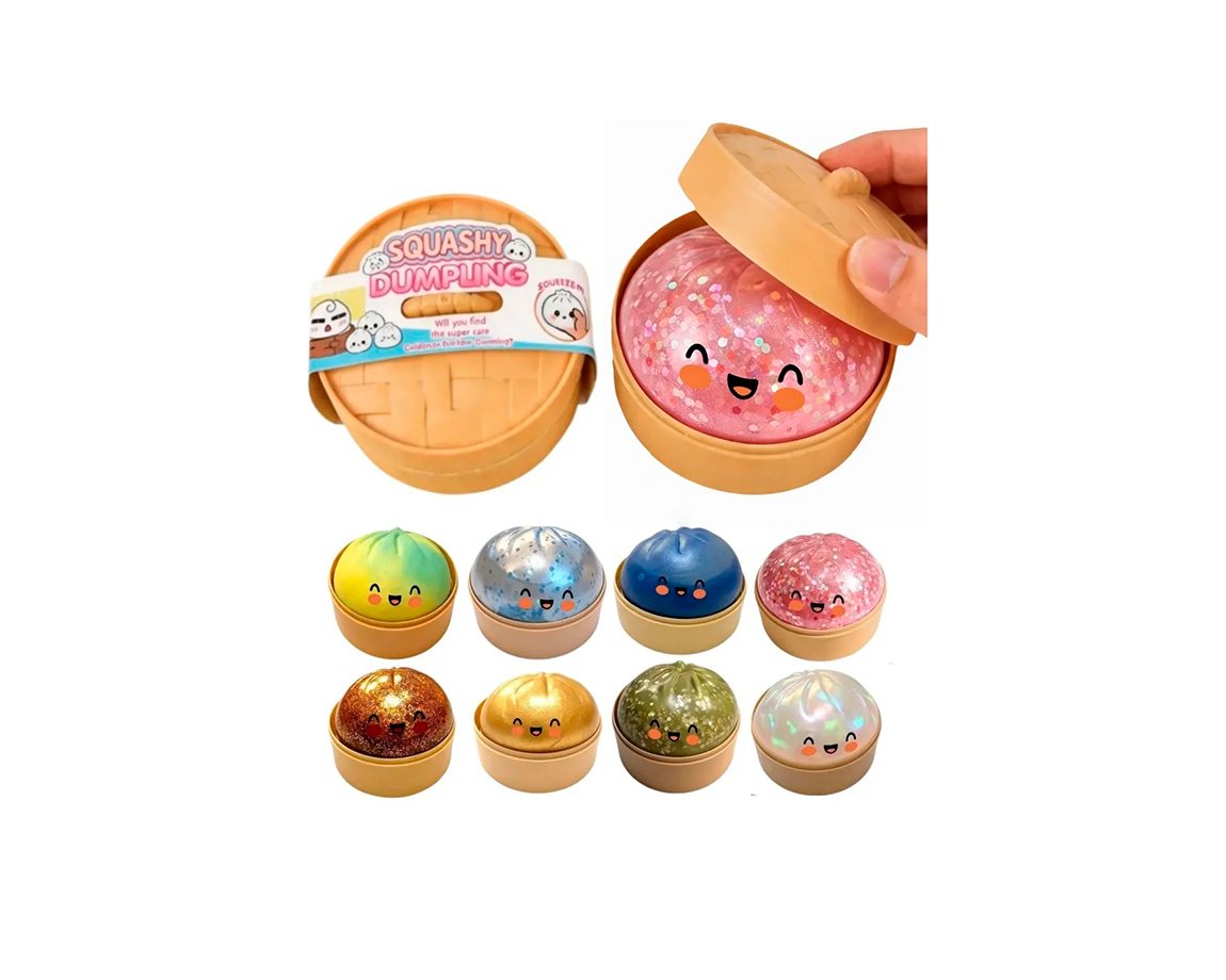 JUGUETE ISAKITO IKSQUI17 SQUISHY DUMPLINGS GLITTER