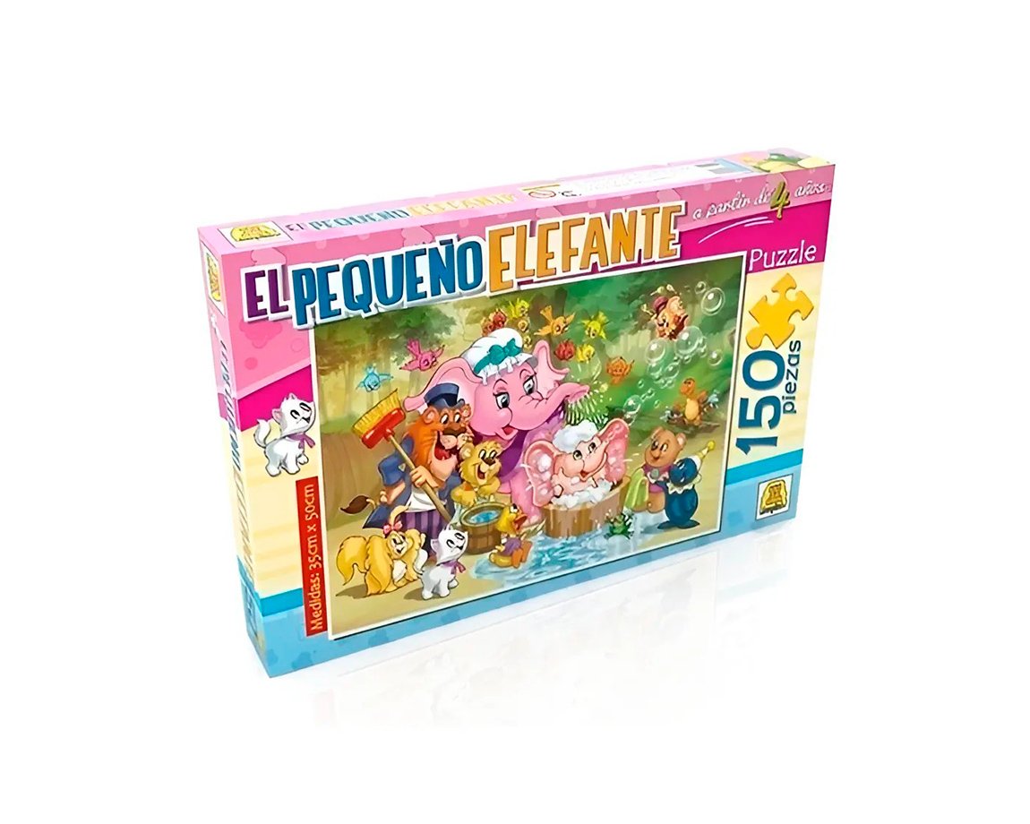 JUGUETE PUZZLE IMPLAS 195 EL PEQUEÑO ELEFANTE 150 P