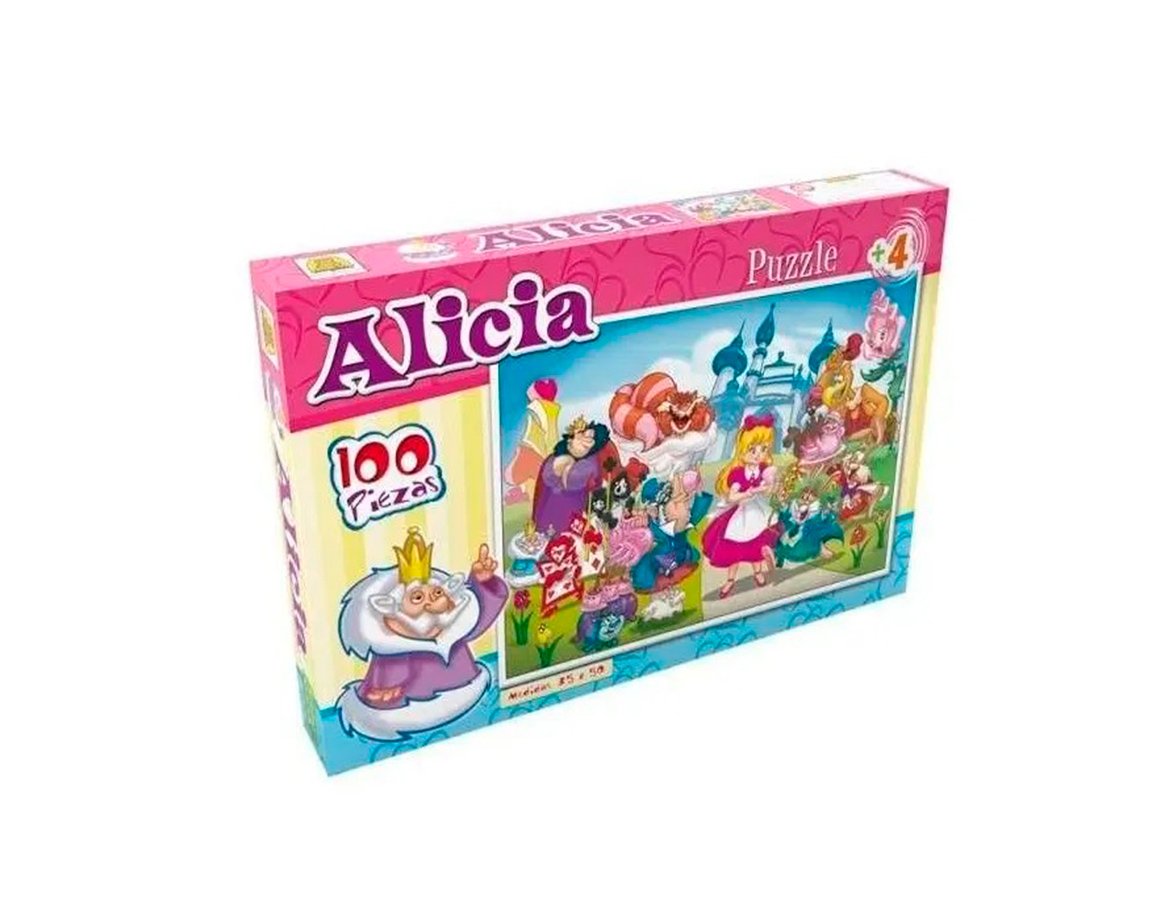 JUGUETE PUZZLE IMPLAS 209 ALICIA EN EL PAIS DE LAS MARAVILLAS 100 P