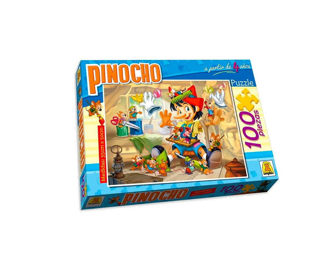 JUGUETE PUZZLE IMPLAS 211 PINOCHO 100 P