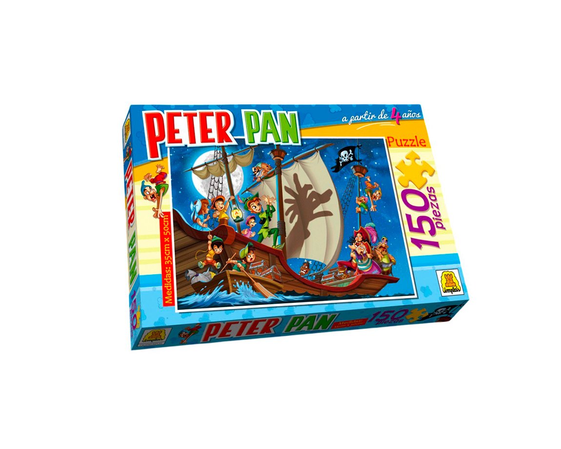 JUGUETE PUZZLE IMPLAS 227 PETER PAN 150 P