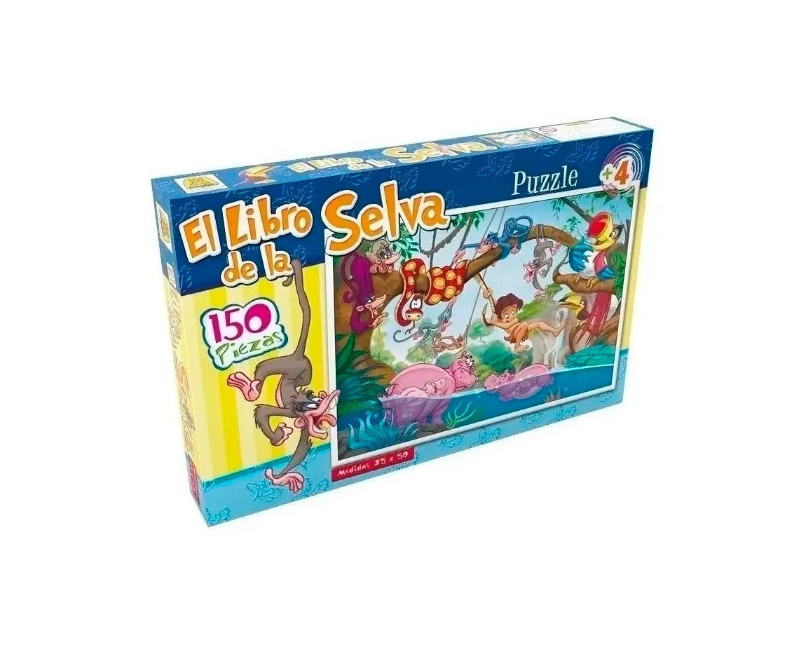 JUGUETE PUZZLE IMPLAS 261 EL LIBRO DE LA SELVA 150 P