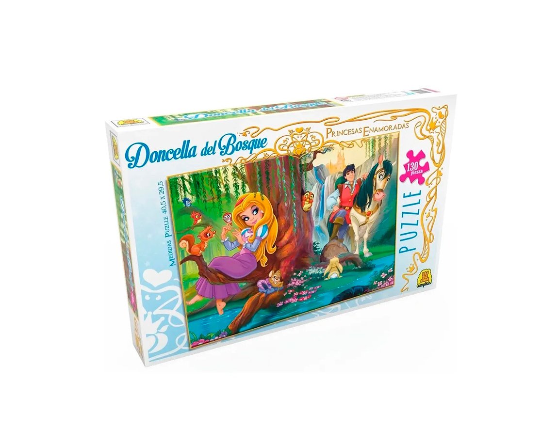 JUGUETE PUZZLE IMPLAS 265 DONCELLA DEL BOSQUE 130 P