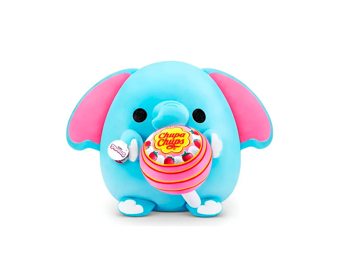 PELUCHE ZURU 77511H-2 ELEFANTE 35 CM SNACKLES