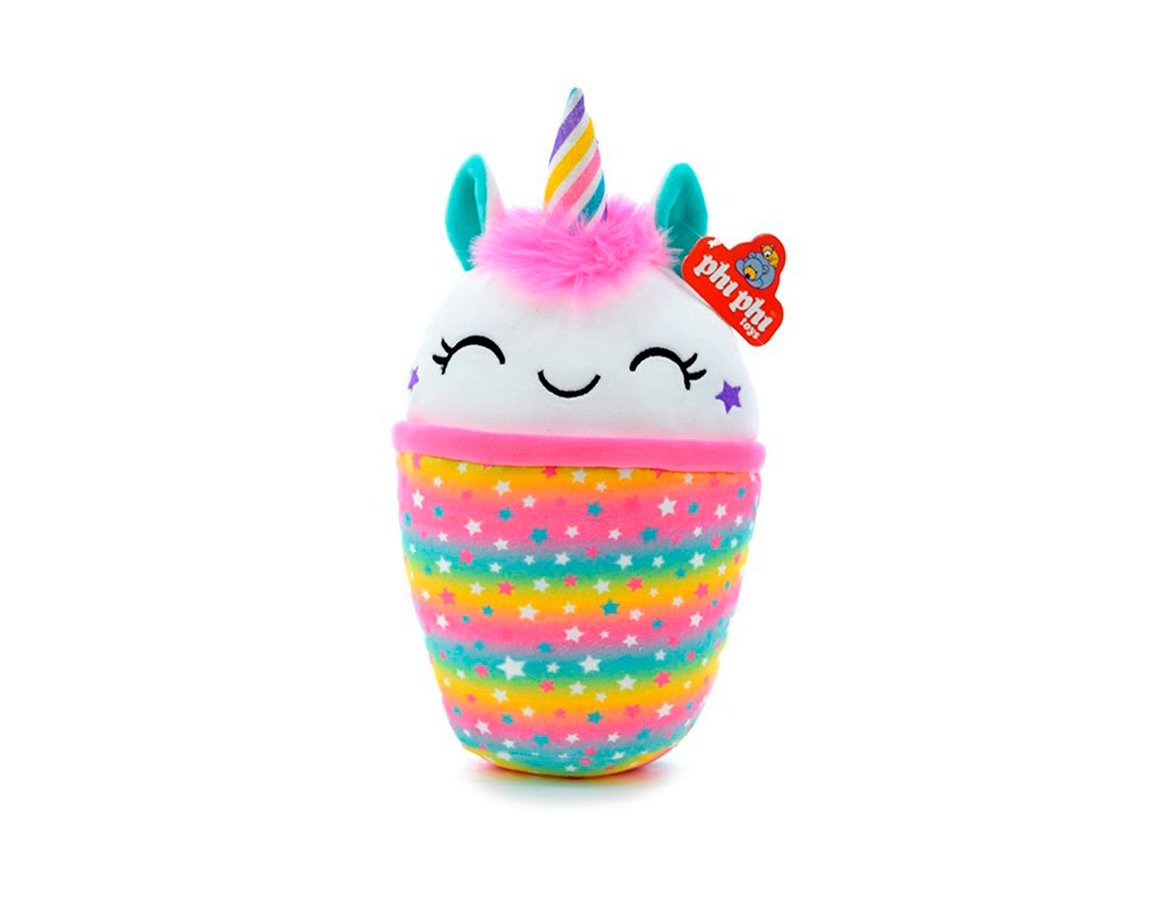 PELUCHE 7998 CUCURUCHO DE HELADO UNICORNIO PERFUMADOS 25 CM