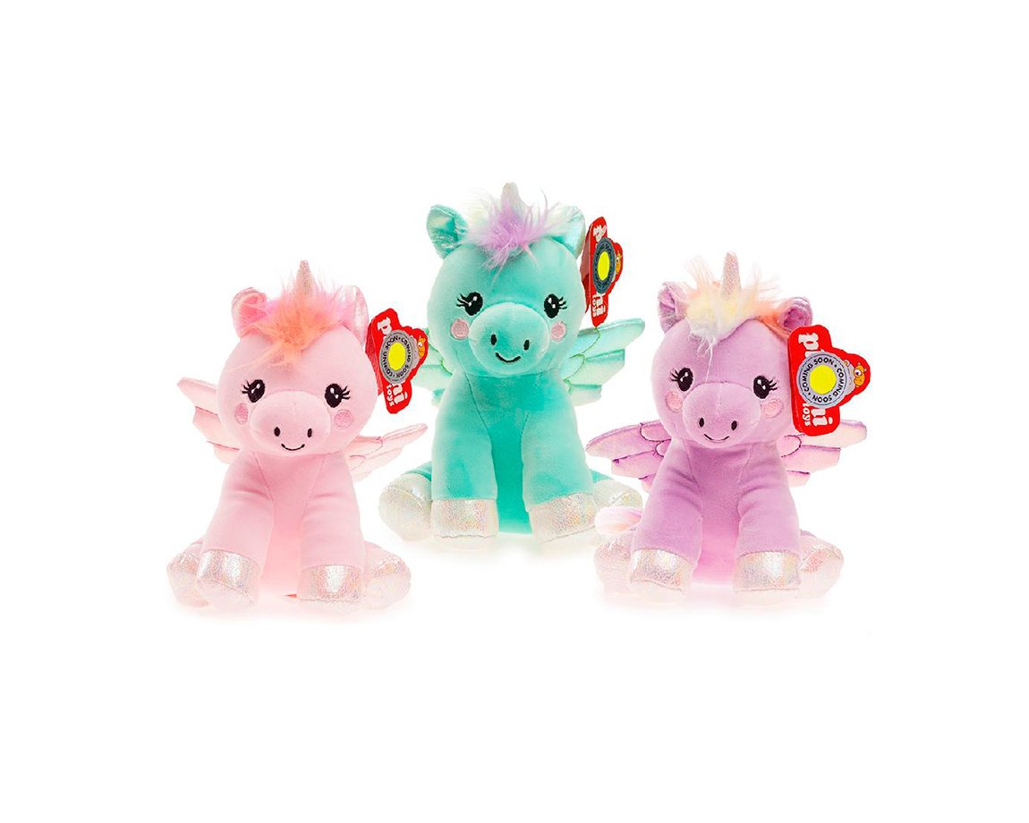 PELUCHE 8274 UNICORNIO CON ALAS 20 CM SPANDEX