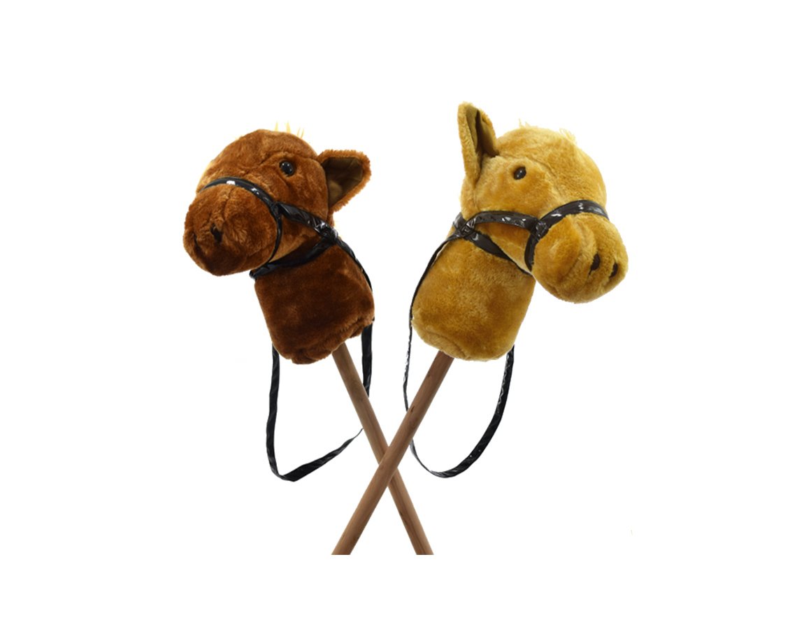 PELUCHE 2403 CABALLO CON PALO Y SONIDO 92 CM