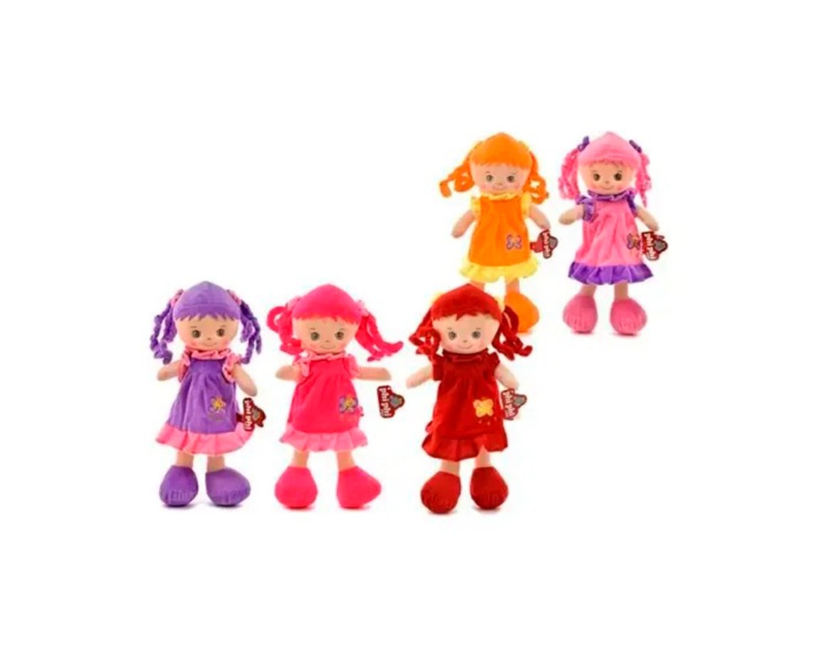 PELUCHE 2523 MUÑECA CON MUSICA 40 CM