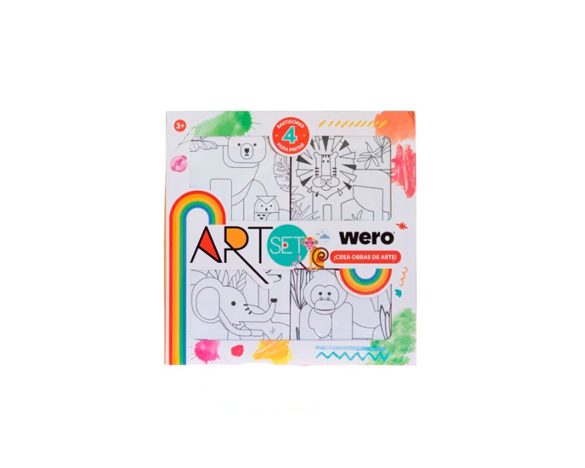 ART SET WERO WE4425 BASTIDORES X4