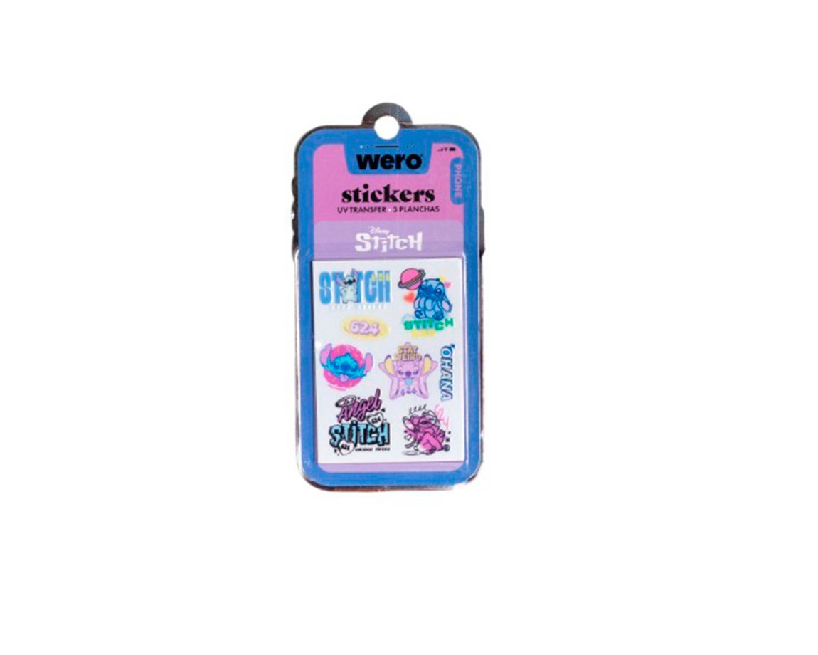 STICKERS WERO WE4397 STITCH PHONE