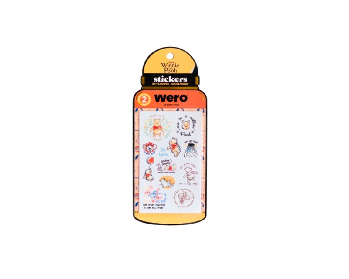 STICKERS WERO WE4389 WINNIE POOH BOTTLE