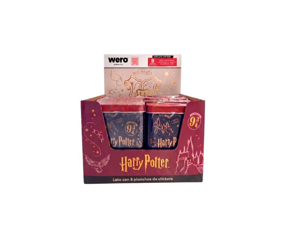 STICKERS TIN WERO WE4405 HARRY POTTER