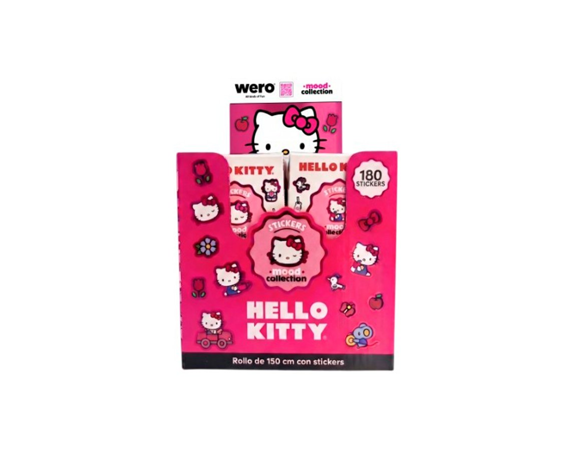 STICKERS WERO WE4401 HELLO KITTY BOX ROLL